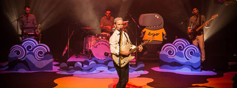Ego le Cachalot,  un concert pour enfants, hallali production
