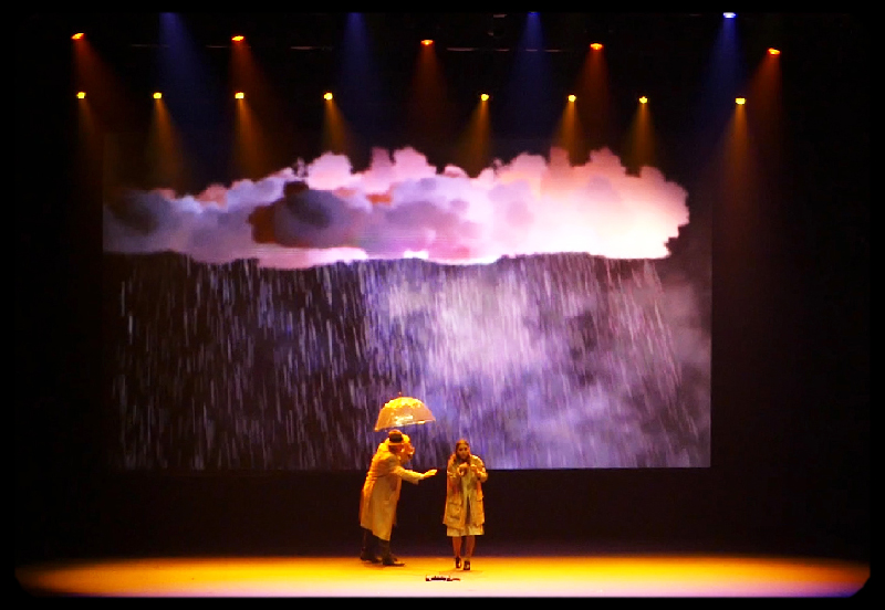 Journey of Life — création vidéo immersive et création lumière pour le théâtre international par Sébastien Sidaner et la Compagnie Wild Donkey