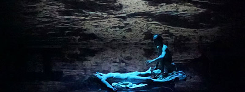 Sleeping, une pièce de la compagnie Wild the Donkey, le theater Monfort,  création video de Sébastien Sidaner.